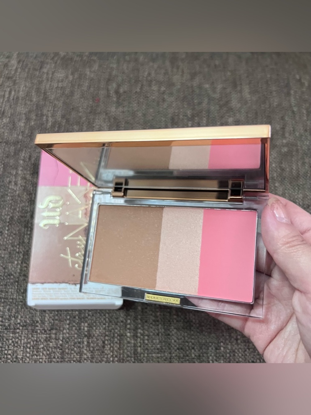 URBAN DECAY Stay Naked Threesome Blush Bronzer & Highlighter naked bundle of 2 - Picture 4 of 10
